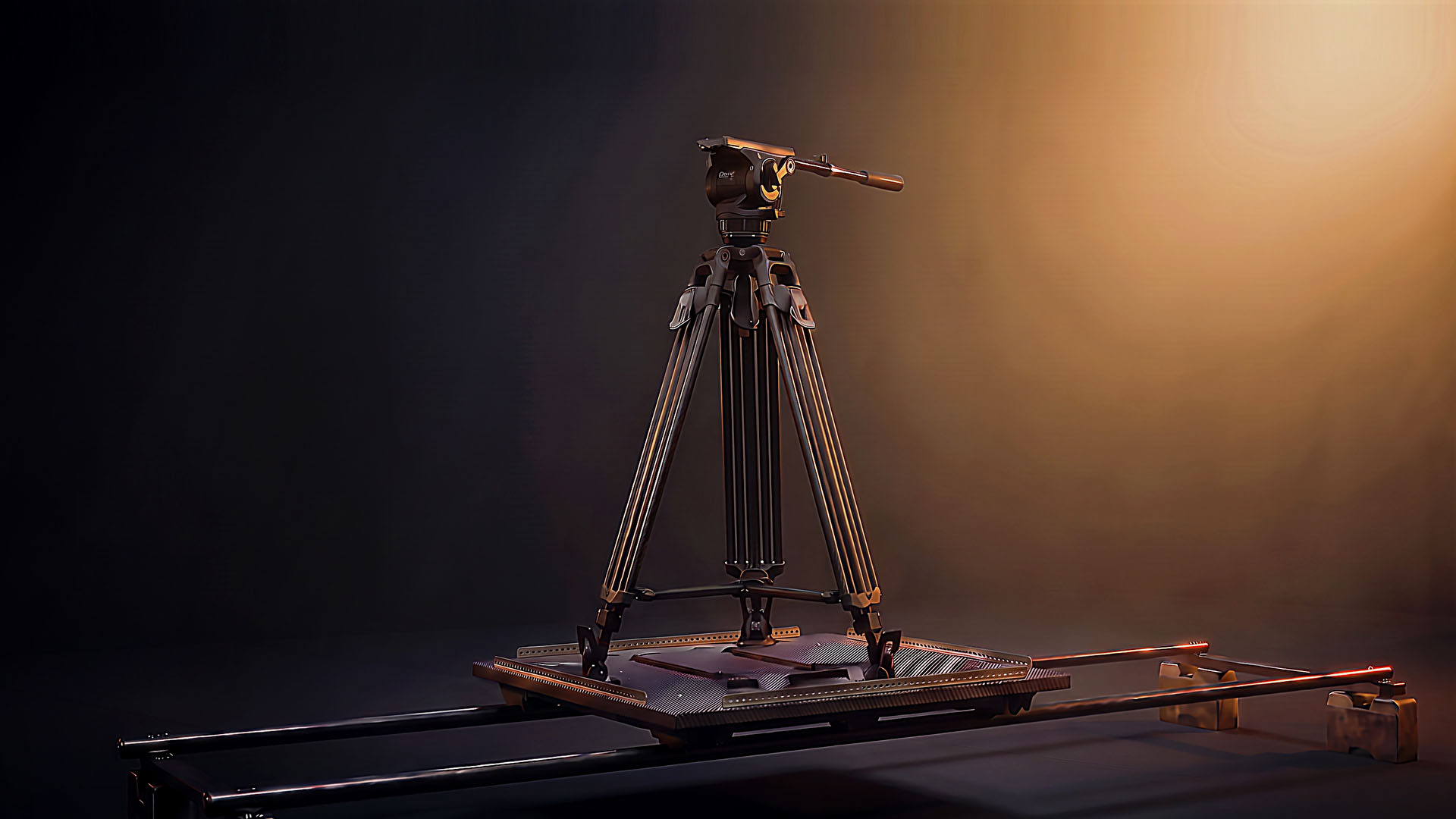 Studio du Château track dolly presented with different camera movement possibilities for video, commercial and corporate productions.